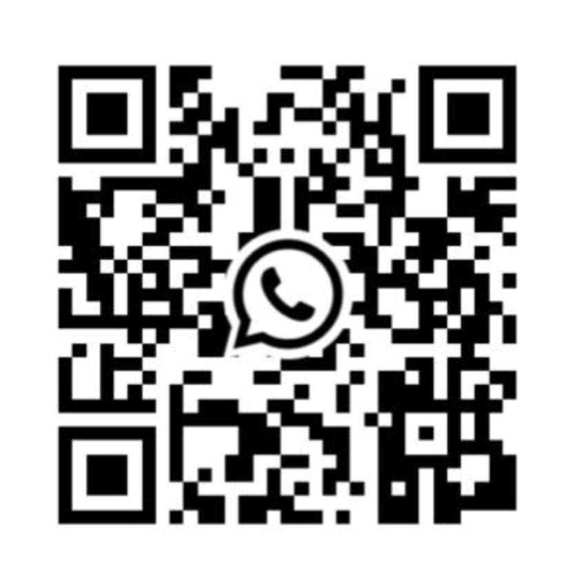 QR-code om lid te worden van de WhatsAppgroep van Vaste Prik